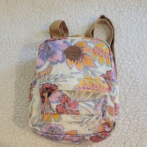 O'Neill Pink and Tan Floral Bag